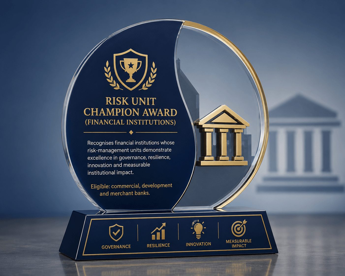 Risk Unit Champion Award (Financial Institutions)
