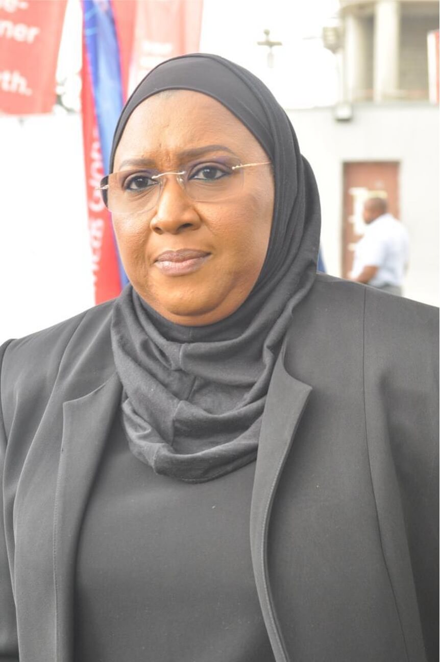 Portrait of Mrs. Amal Haruna, FCRM